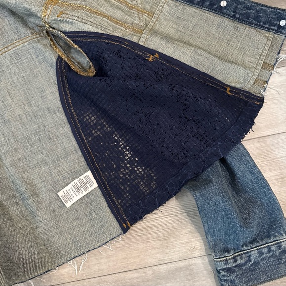 Free People Blue Denim Jacket - Picture 5 of 6